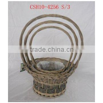 new style of planting willow garden basket