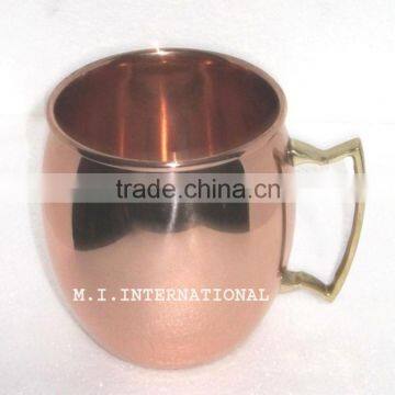 pure solid copper mugs for moscow mule, Solid Copper moscow mule mug. Moscow mule copper barrel mugs,