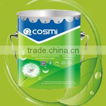 Water based emulsion wall coating for exterior Eco-friendly latex wall paint