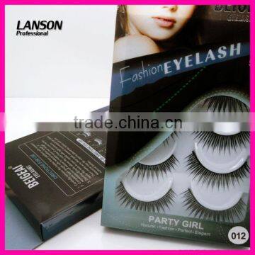 have stock wholesale false eyelashes 012#