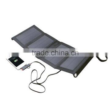 Hot sale factory price solar charger foldable 6.8W solar panel from Shenzhen