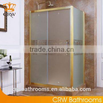 CRW FS1101 Luxury Sliding Bath Cabin Frosted Glass