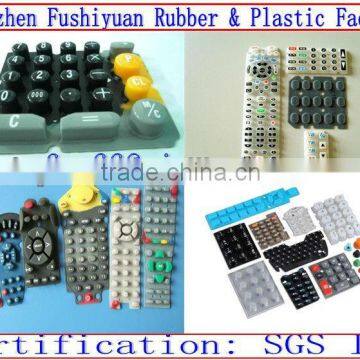 Promotional custom rubber silicone keyboard for Electronic Components