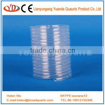 Quartz Spiral Tube for Water Treatment