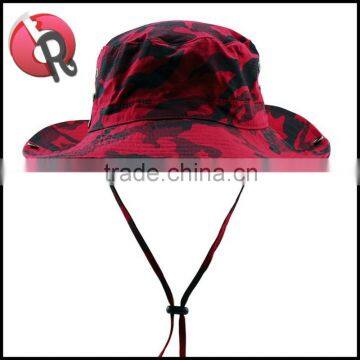 outdoor hunting jungle red camo hat