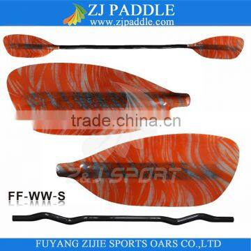 Z&J SPORT Fancy Fiberglass Whitewater Paddle