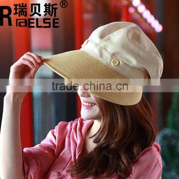 fashion lady visor hat for promotion