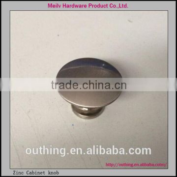 High quality ISO9000 zinc used wooden furniture cabinet zinc knobs