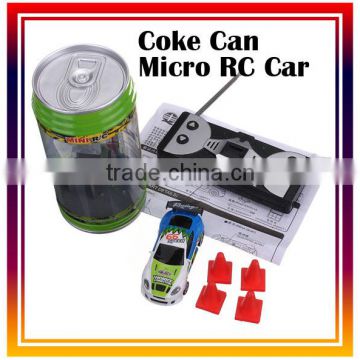 Coke Can Remote Control Car Mini Speed RC Toy Vehicles small racing car