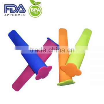 Hot Selling New Design 100% Food Grade Silicone Ice Pop Molds