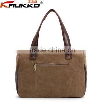 Blank Canvas Shoulder Bag Canvas Wholesale Tote Bags Teen Shoulder Bag Ladies Shoulder Bag Handbag photo-4