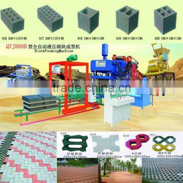 QT800Multifunctional Automatic Hydraulic Molding Meachine photo-5