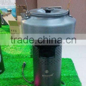 China wholesale high quality biomass hot blast stoves with fan turbo stove high power biomass stove