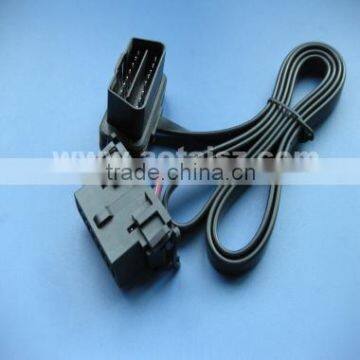 Factory EXW price obd right angle male to female cable obd wiring harness