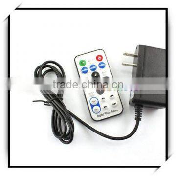 480 x 234DPI 7 Inch Wide Screen Super Thin LCD Big Digital Photo Frame White photo-6