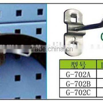 G-702|Wall Hanging Tool Hook|Flat Metal Hook|Slatwall Peg Metal Hook photo-2