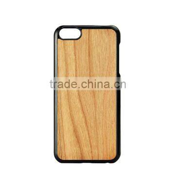 Real Wood Bamboo Slim Phone Case Hard Back, Blank for iPhone6s Wooden Bamboo Phone Case, for iPhone SE Wood Case