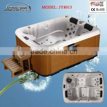 Fashion design outdoor whirlpool spa for family use home spa hot tub
