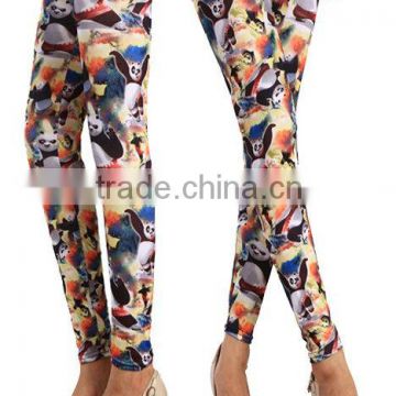 animal panda print woman sexy pants legging