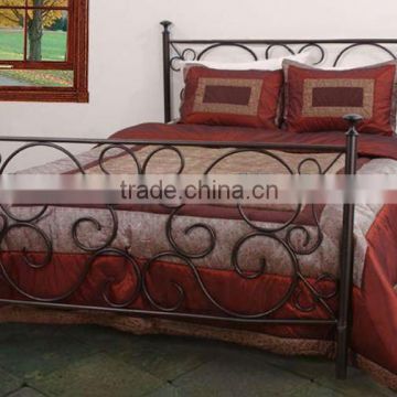 Modern double and metal iron bed