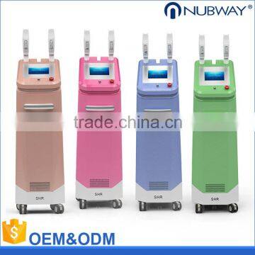 1-50J/cm2 Fda Approved Beauty Salon Equipment 4 Panasonic Capacitances 560-1200nm Two Handles Ipl Laser Machine Ipl For Home Professional