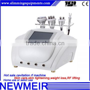 40Khz cavitation & RF for body shape fat reduction skin tightening machine