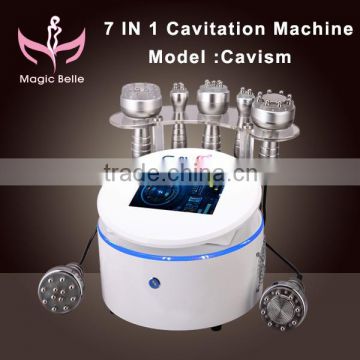 Portable Cavitation Machine!!! 7 handles Cavitation Slimming Machine for Home Use