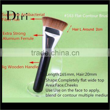 Flat hair kabuki makeup brush amazon best selling powder makeup brushes OEM powder brush makeup