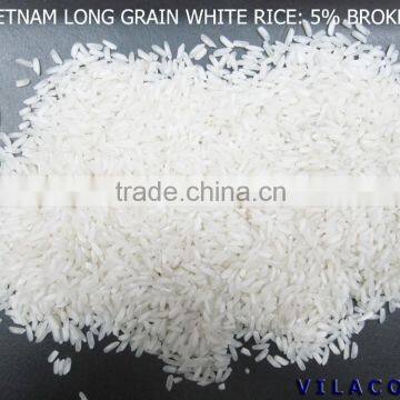 LONG GRAIN WHITE RICE 5%, 10%, 25%, 100% BROKEN ( website: t.trucly )