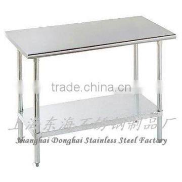 Stainless steel Food prepare table -ISO9001:2000 APPROVED