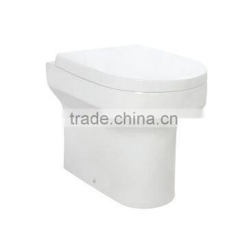 Hot selling cistern concealed back to wall toilet