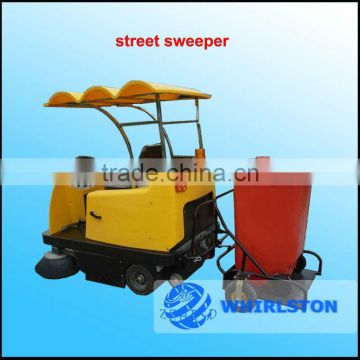 sweeper for large area street