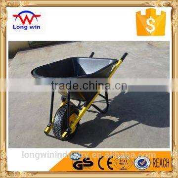 large power plastic and metal wheel barrow