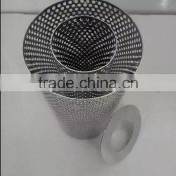 YS Stainless Steel Perforated Filter Mesh Tube/perforated Sylinder Strainer/perforated Pipe Strainer photo-2