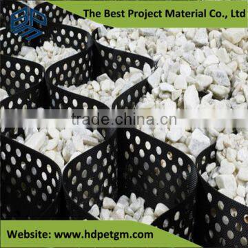 gravel and soil stabilizer plastic hdpe geocell