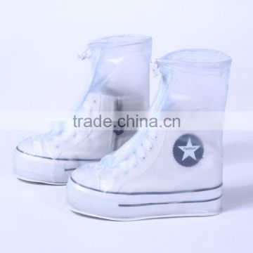 cheap broad-spectrum transparent pvc resuable shoes cover