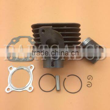 40mm Cylinder Set / Cylinder Kit / Top End Kit for 2 Stroke Scooter Minarelli 1E40QMB JOG50 ZIP KEEWAY Hurricane 50 w/ 10mm Pin