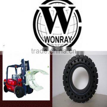 best quality solid rubber tires 6.50-10 tires with holes for industrial forklift