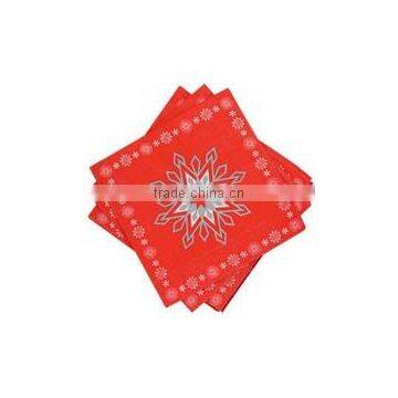 2016 Christmas Design Red Place Mat