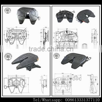 Factory Price Cast 50mm JOST type Heavy Duty Semi Trailer Fifth Wheel