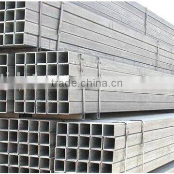 Pre galvanized Steel Pipe Square and rectangular structural tube