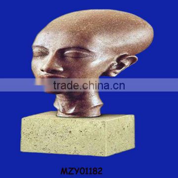 Polyresin customized polyresin decorative egyptian statues