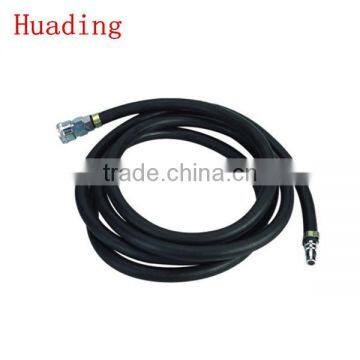 rubber air hose with steel air quick coupler