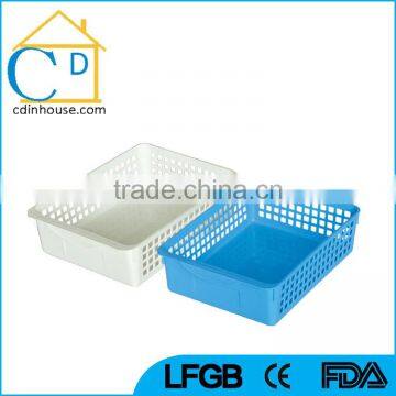 Plastic Shallow Mouth under Shelf Storage Basket