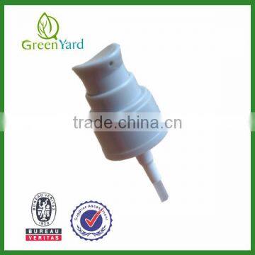 Treatment pump used in daily product packaging