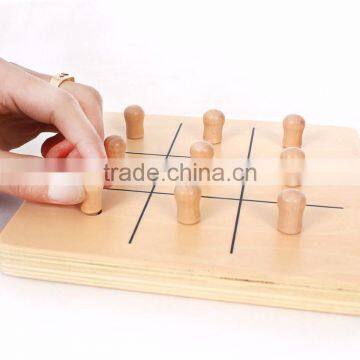 Wooden toys baby Training Montessori Two Fingers Grabing Toys