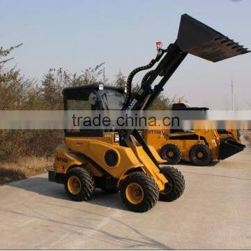 HCN Brand compact backhoe loader small wheel loader