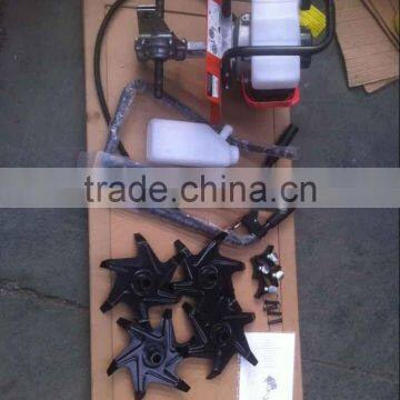 Mini Rotovator Tiller 2-stroke Enging 300mm Working Width photo-2