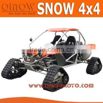 Euro 4 EEC 500cc Rubber Crawler Tracked Snowmobile