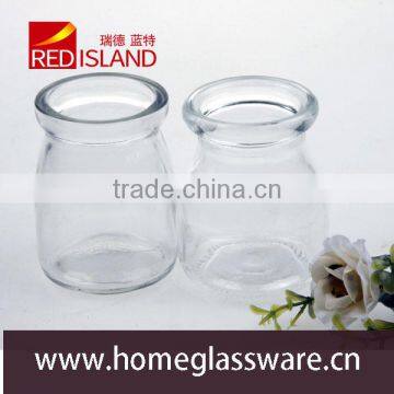 Glass Manufactory Supply Mini Clear Glass Jar, Tumbler Glass Jar photo-4